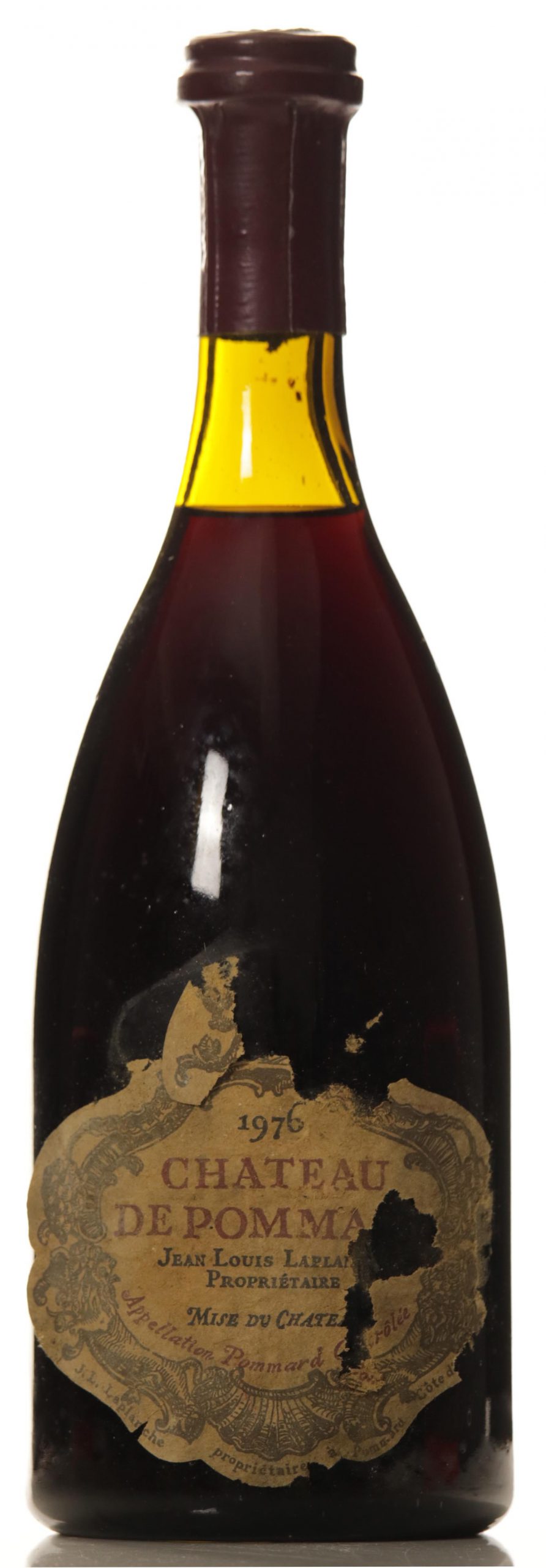 Chateau de Pommard Laplanche 1976 dl-0