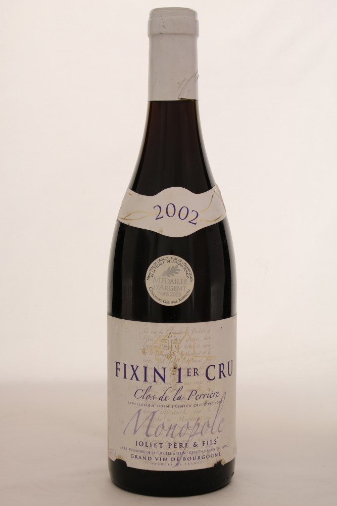 Fixin 1-er Cru Clos de la Perriere Monopole 2002 Joliet-0