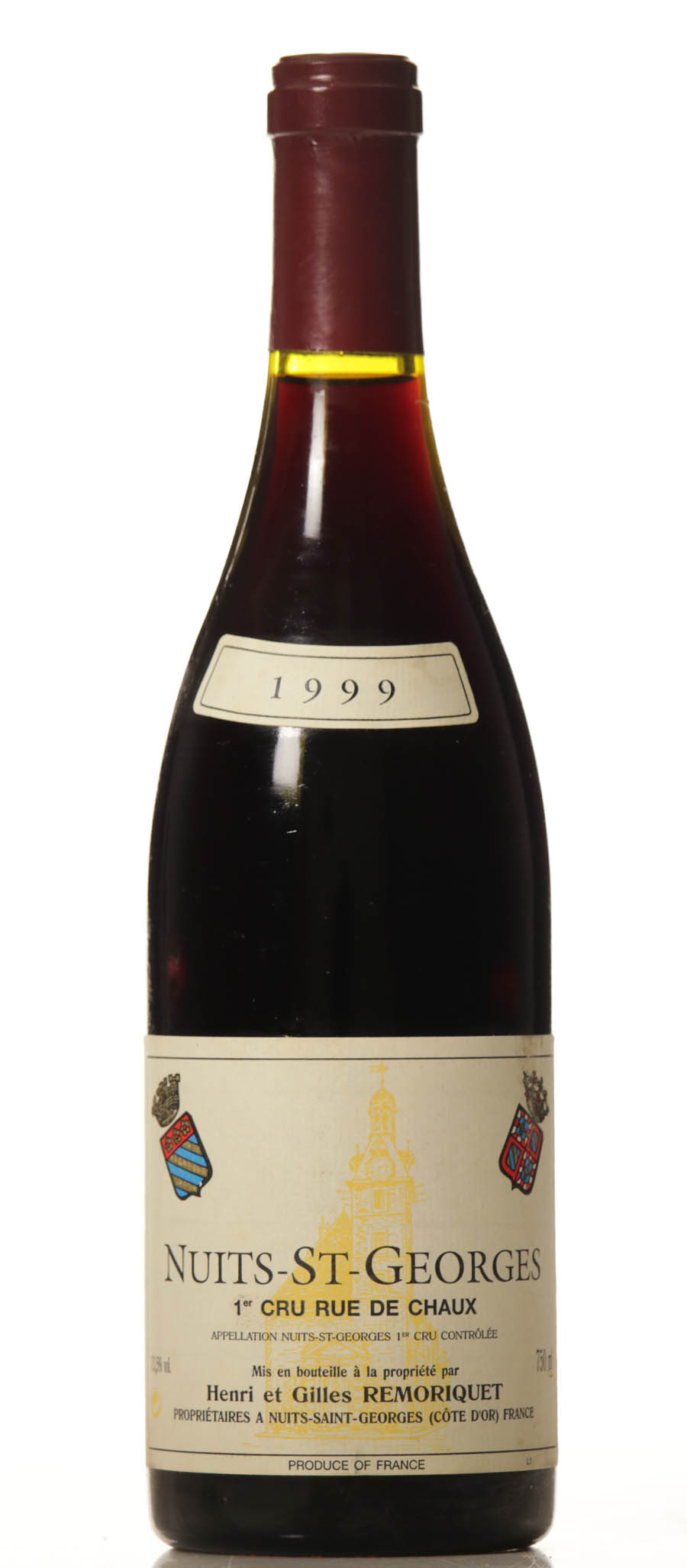 Nuits St Georges 1-er cru Rue de Chaux 1999 Henri Remoriquet-0