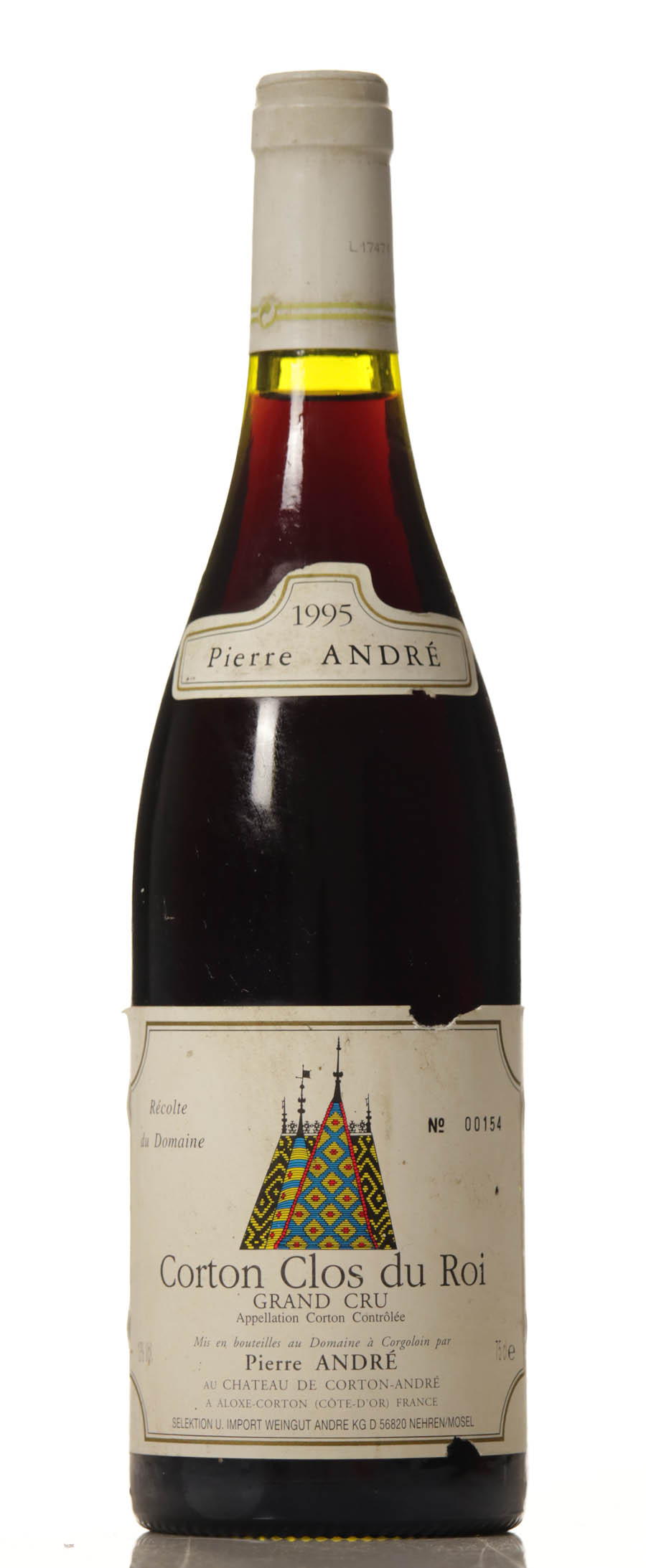 Corton Clos du Roi Grand Cru 1995 Pierre Andre-0