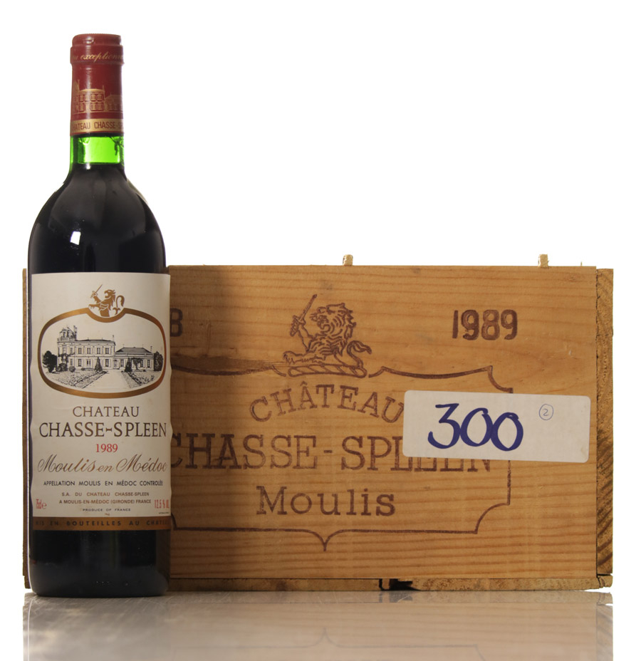 Chasse Spleen 1989 Case of 12 btl.-0