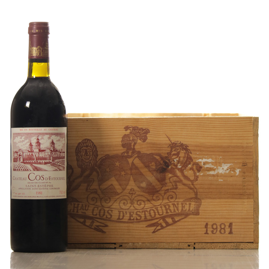 Cos d'Estournel 1981 Case of 12 btl.-0
