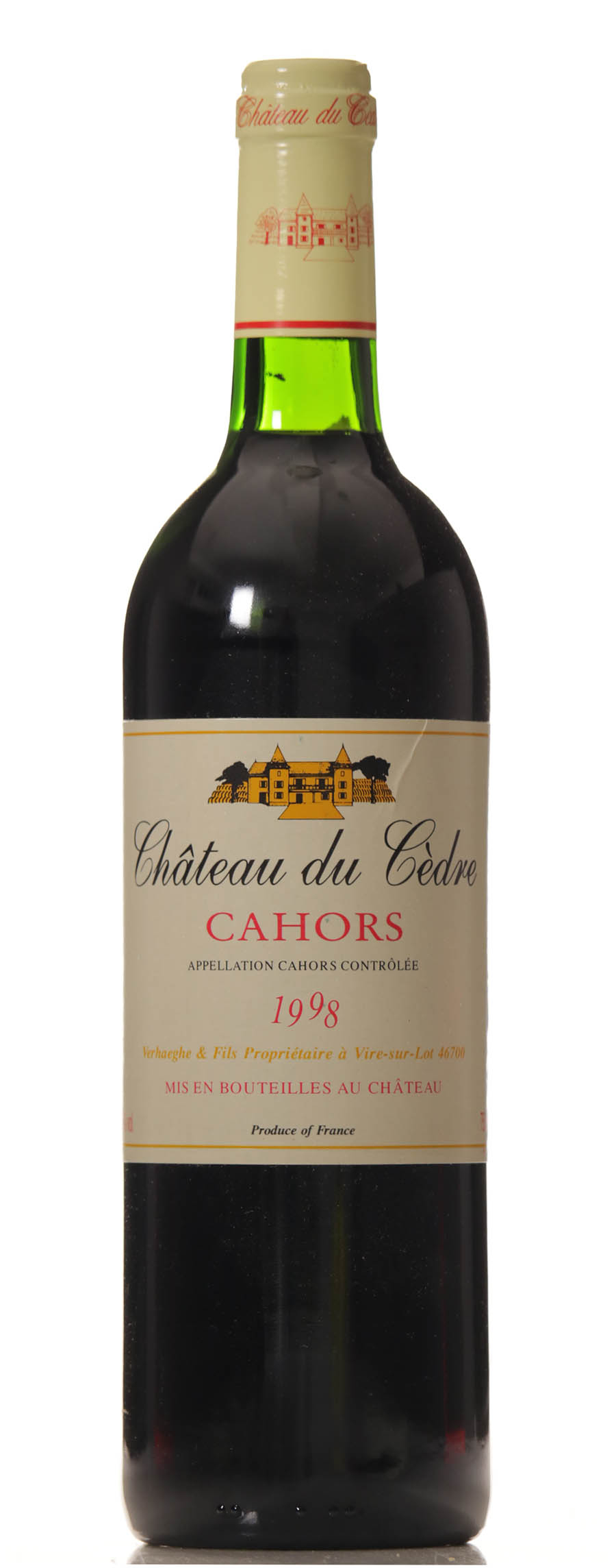 Chateau du Cedre 1998 Cahors-0