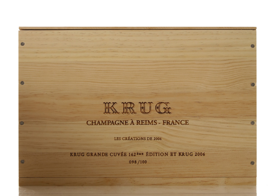 Krug Les Creations 2006 l 3x Grande Cuvee Edition 162 - 3x 2006 Brut in Case of 6 btl.-0