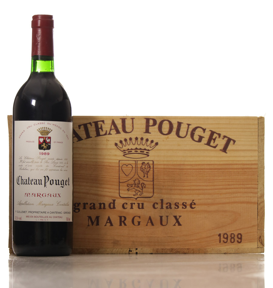 Pouget 1989 Case of 12 btl.-0