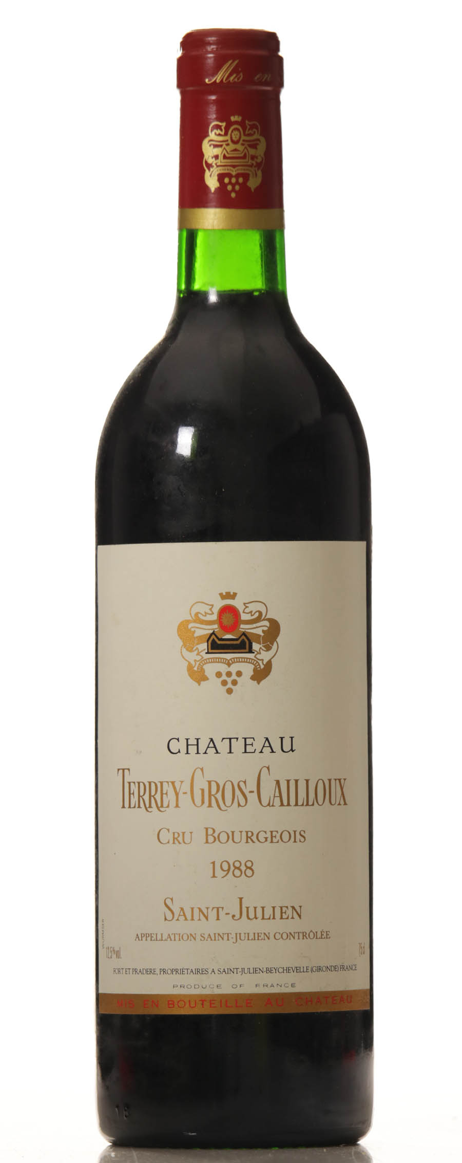 Terrey Gros Cailloux 1988 Cru Bourgeois Superieur-0