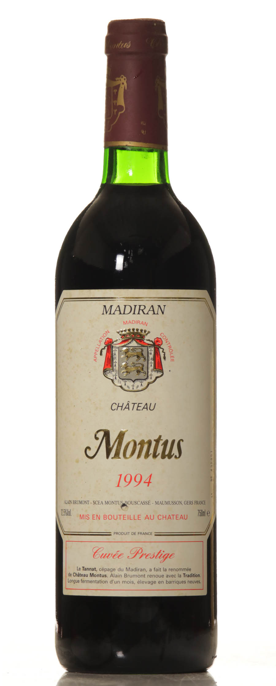 Montus Cuvee Prestige 1994 - Image 2