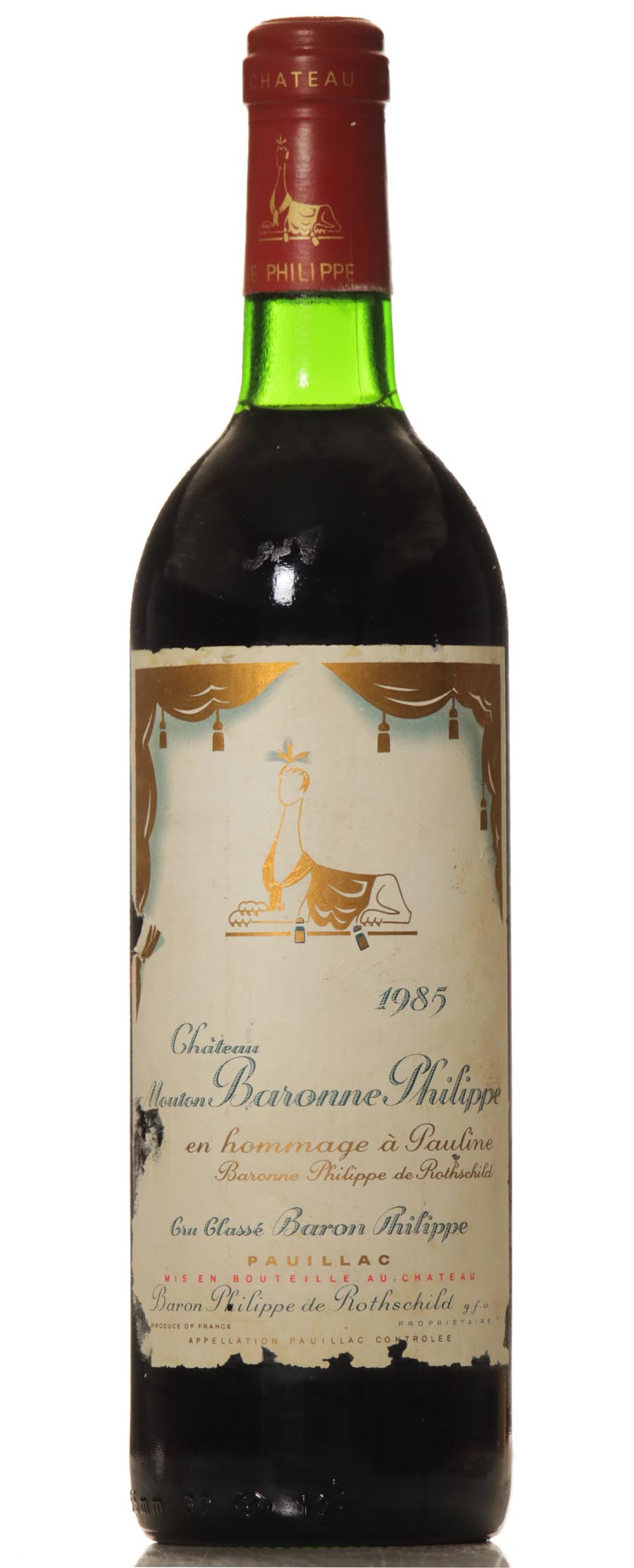 Baron Philippe de Rothschild 1985 (Chateau d'Armailhac) - Image 2