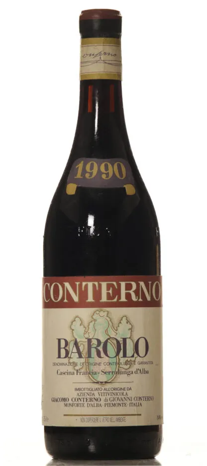 Buy Giacomo Conterno Cascina Francia 1990 Barolo online - VINEUT
