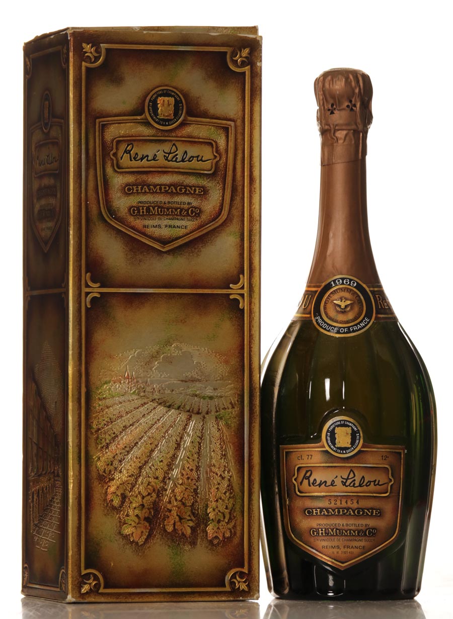 GH Mumm Rene Lalou 1969 in Giftbox - VINEUT