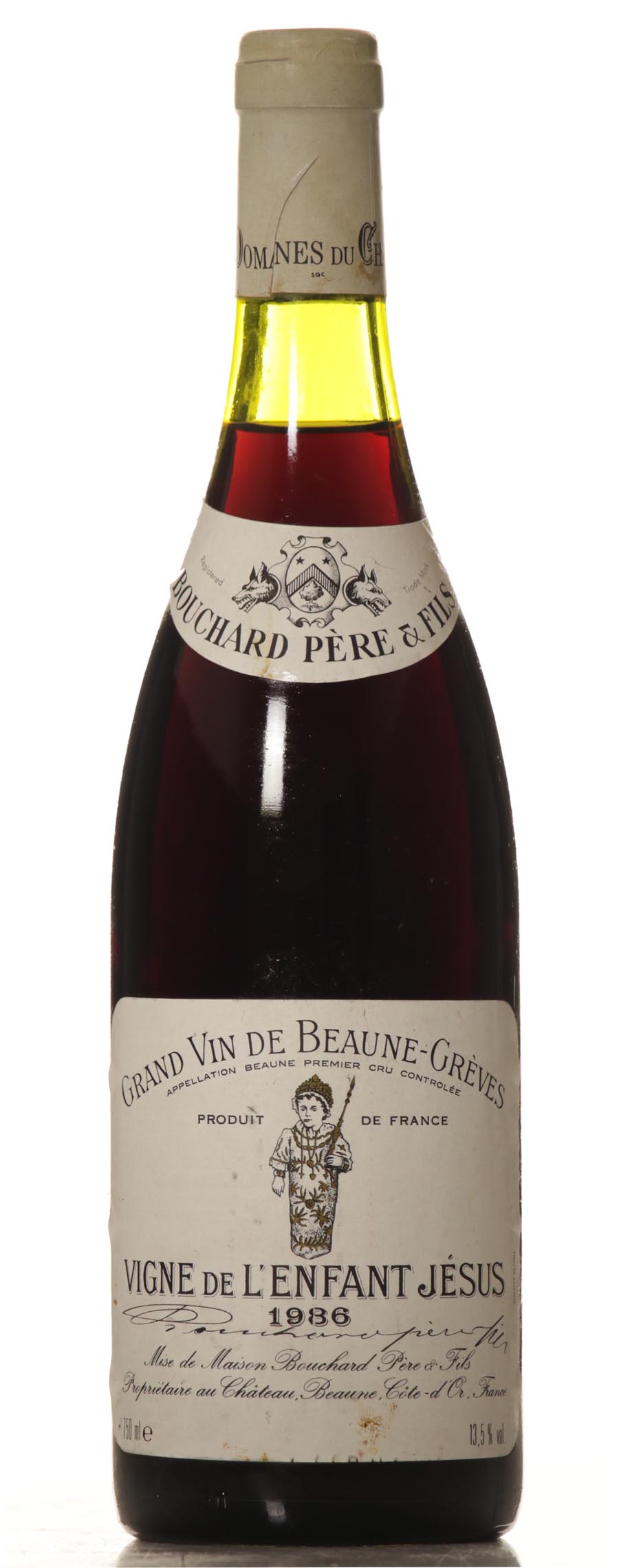 Vigne de l’enfant Jesus 1986 Bouchard - VINEUT