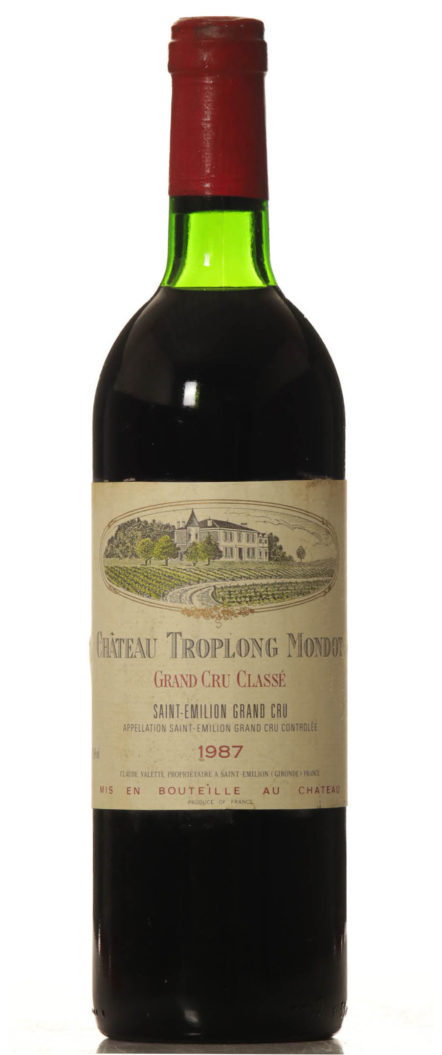 Troplong Mondot 1987 bn/vts - Image 2