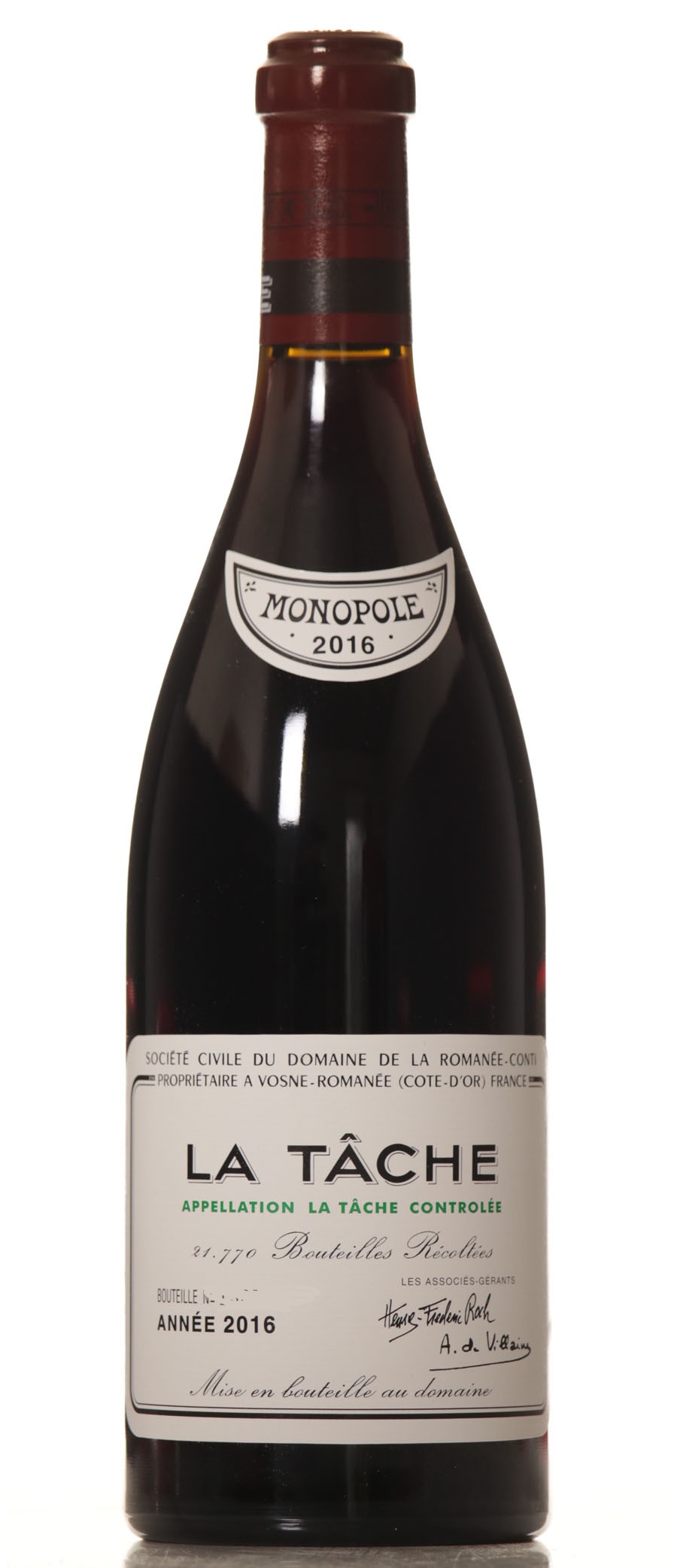 La Tache 2016 Domaine de la Romanee Conti - VINEUT