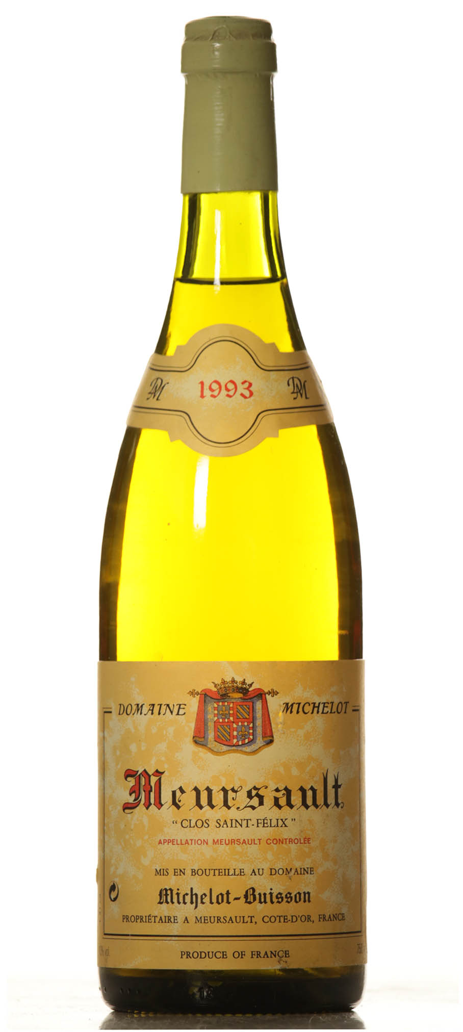 Clos Saint Felix 1993 Michelot Meursault - VINEUT