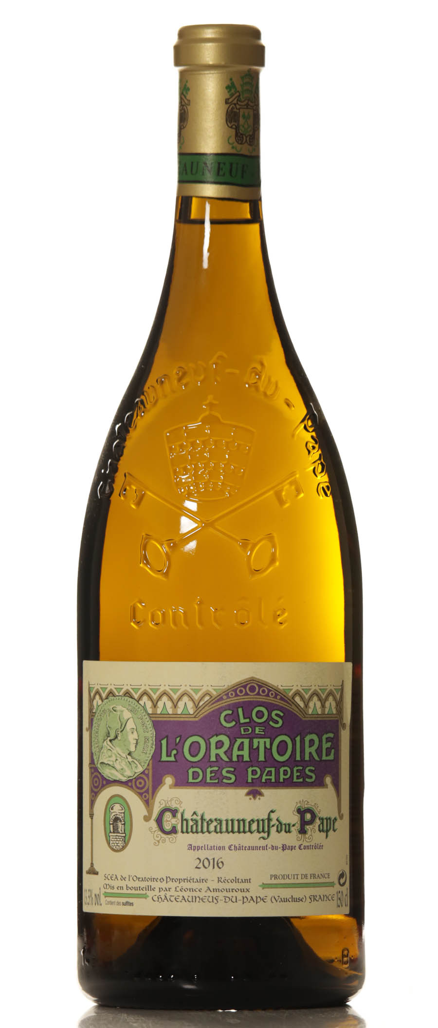 Ogier Clos de l’Oratoire des Papes blanc 2016 Magnum - VINEUT