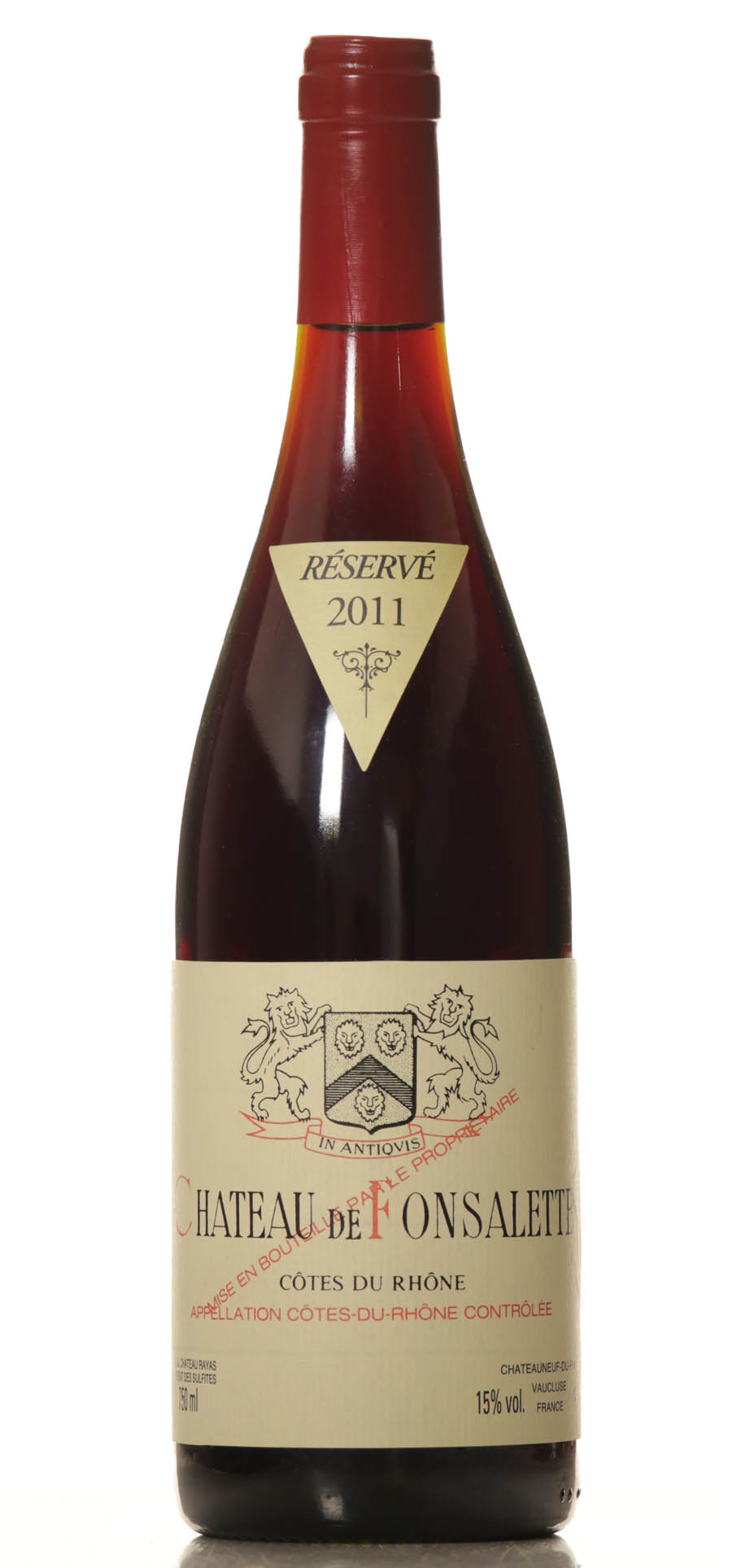 Fonsalette Cotes du Rhone Reserve 2011 Rayas - VINEUT