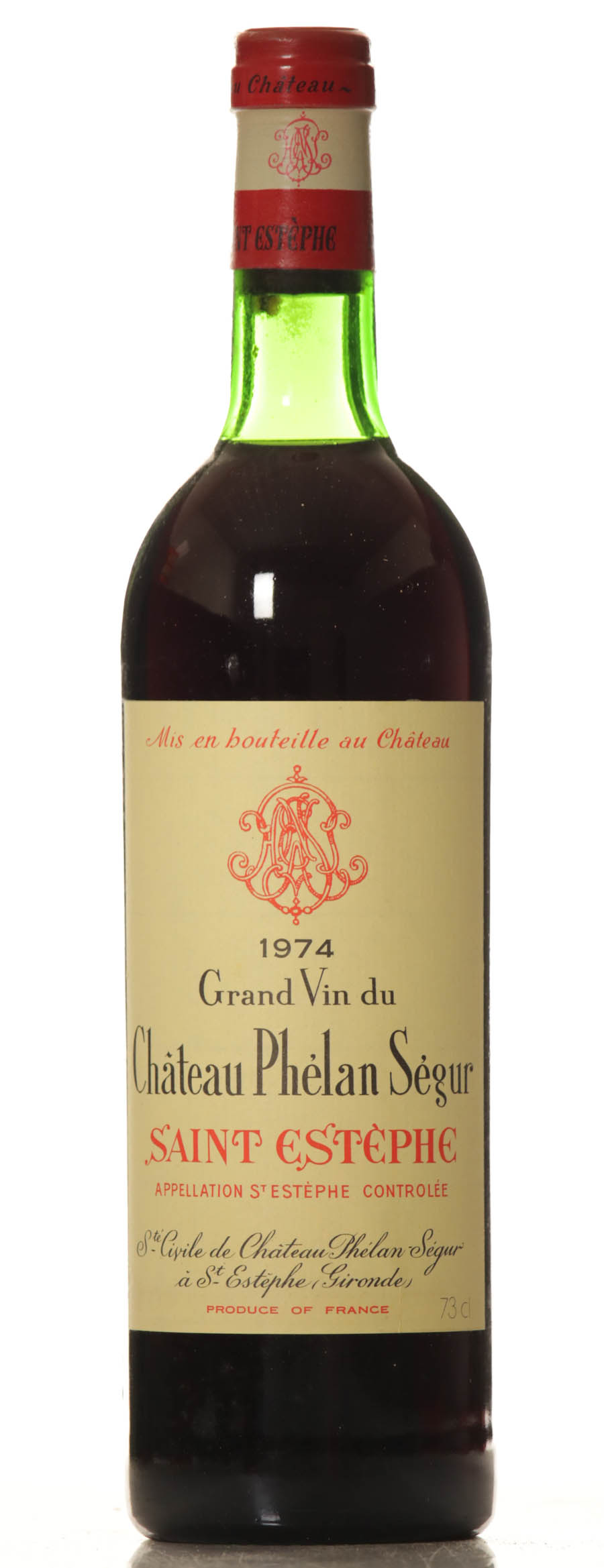 Phelan Segur 1974 Case of 12 btl. - Image 5
