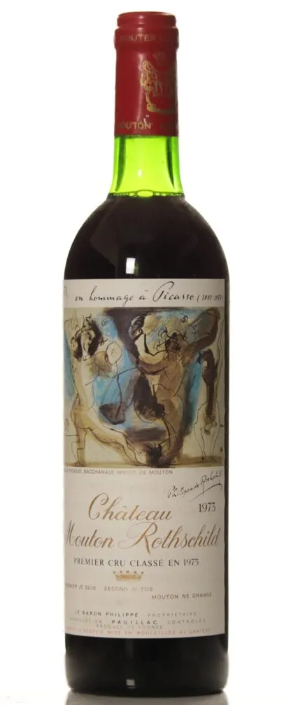 Buy Mouton Rothschild 1973 online - VINEUT Rare & Vintage Wines