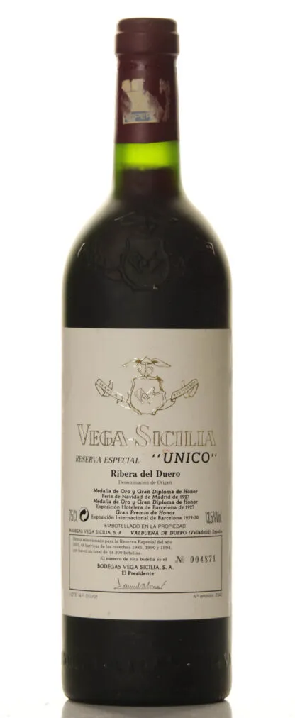Buy Vega Sicilia Unico Reserva Especial 1985/1990/1994 - Release
