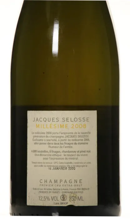 Buy Jacques Selosse Millesime 2008 Extra Brut online - VINEUT Rare